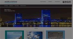 Desktop Screenshot of moorestephensperu.com